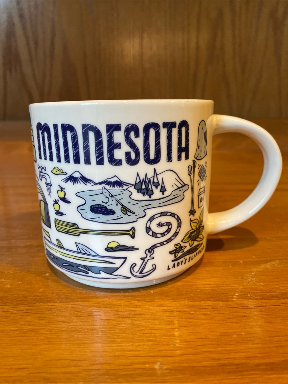 Starbucks Minnesota Been There Series Coffee Tea Mug 14oz Ceramic Globe Collec